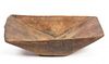 CARVED WOODEN BOWL / TRENCHER