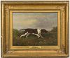 AMERICAN, POSSIBLY VIRGINIA, SCHOOL (19TH CENTURY) CANINE SPORTING PAINTING