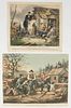 AMERICAN WESTERN TRAVEL GENRE PRINTS, LOT OF TWO