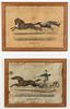 CURRIER AND IVES SPORTING PRINTS, LOT OF TWO