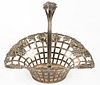 AMERICAN STERLING SILVER LARGE RETICULATED BASKET