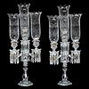 A pair of Baccarat Candelabras.