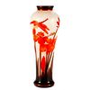 Galle style Art Glass vase.
