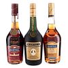 Martell. V.S.O.P. y V.S. Fine Cognac. France. Piezas: 3.
