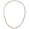 NECKLACE. 14K YELLOW GOLD