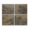 Chinese Silk Scroll Paintings