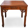 Antique Chinese Wood Mahjong Table