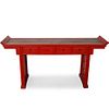 Chinese Red Lacquered Altar Table