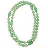 Jade and Gold Bead Necklace