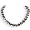 Silver and Beaded Choker Necklace