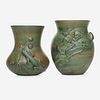 Weller Pottery, Canova vases, set of two