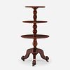French, Charles X tiered table