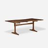 Gino Russo, trestle dining table