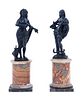 A Pair of Continental Bronze Figures