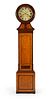 A Scottish Maple, Walnut and Mahogany Tall Case Clock