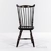 Paint-decorated Fan-back Windsor Chair