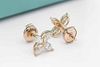 Tiffany & Co 18K Yellow Gold 1.60ct Diamond Earrings