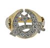 14K Gold Diamond Masonic Men&#39;s Ring