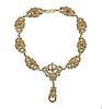 Vintage 14K Gold Seed Pearl Necklace