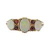 Antique English 9k Gold  Opal Ring