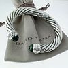 David Yurman Prasiolite Diamond 10mm Cable Bracelet