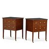 PAIR OF BALTIC NEOCLASSICAL STYLE COMMODES