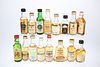 SIXTEEN MINIATURE BOTTLE WHISKY COLLECTION, including Inchgower, J&B, Cragg