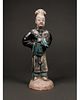 CHINESE MING DYNASTY ATTENDANT FIGURINE