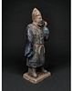 CHINESE MING DYNASTY ATTENDANT FIGURINE