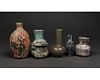 COLLECTION OF ANCIENT GLASS VESSELS