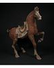 HUGE CHINESE TANG TERRACOTTA HORSE - TL TESTED