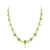 Temple St. Clair Peridot and Diamond Link Necklace