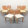 8 Samuel Marx Dining Chairs, Plotkin-Dresner Residence