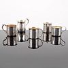 5 Sterling Silver Handled Cups