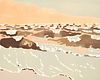 Fairfield Porter "Ocean II" Lithograph, Signed Edition