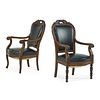 PAIR OF LOUIS PHILIPPE CHAIRS