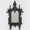 Small Cast Iron Gothic Mirror