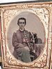 AMBROTYPE CONFEDERATE SOLDIER 