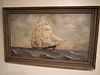 OLD CLIPPER SHIP PAINTING 