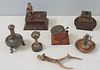 Lot Of 7 Antique Cigar Collectibles .