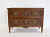 Antique And Finely Carved French Style Comode .