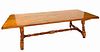 Rustic Pine Dining Table, Modern