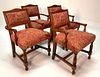 Four Game Table Armchairs, Modern