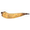 Engraved Tansel Powder Horn Dated 1843