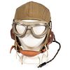US Army Air Force Type A-8 Helmet with Goggles