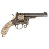 Magnificent Exhibition Quality 9mm Mauser Zig-Zag revolver with Superb Ivory Grips