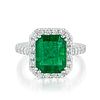 Orianne Emerald and Diamond Ring