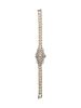 ART DECO, DIAMOND AND SEED PEARL SURPRISE WRISTWATCH