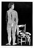 Giacomo Manzù (Bergamo 1908-Roma 1991)  - Nude and chair