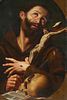 OLD MASTER St. Francis Oil Painting on Canvas